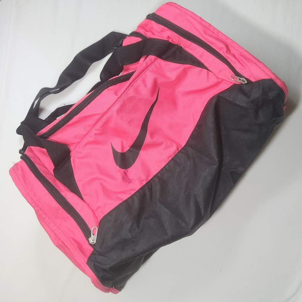 Pink Nike Travel Duffle Bag